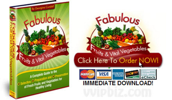 Product picture Eat Fabulous Fruits & Vital Vegetables For Fun and Vitality!