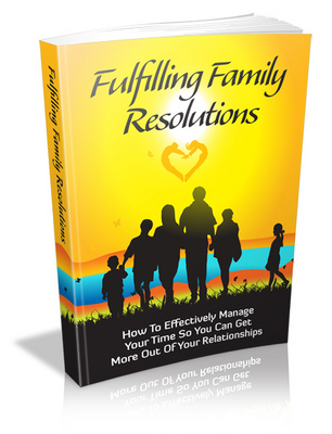 Product picture Fulfilling Family Resolutions MRR ebook + Giveaway Report