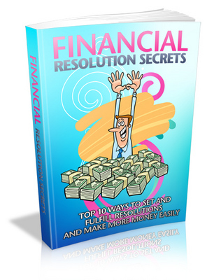 Product picture Financial Resolution Secrets MRR ebook + Giveaway Report