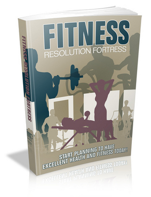 Product picture Fitness Resolution Fortress MRR ebook + Giveaway Report