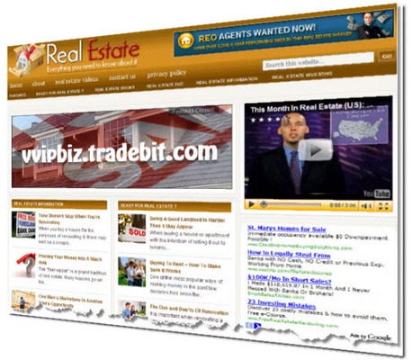 Product picture Real Estate Niche Wordpress Blogs + Review Sites