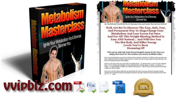 Product picture Metabolism Masterclass PLR Ebook + Giveaway Report 