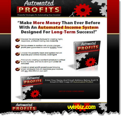 Product picture Automated Profits: Powerful Strategies To Automating Your Income
