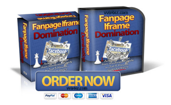 Product picture Fanpage Iframe Domination WP Theme for Facebook Fan Page (MRR)