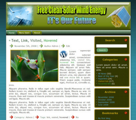 Product picture Solar Wind Energy Niche Site - Master Resale Rights