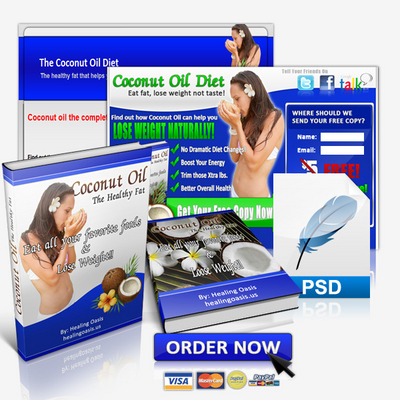 Product picture Coconut Oil Healthy Fat PLR Ebook