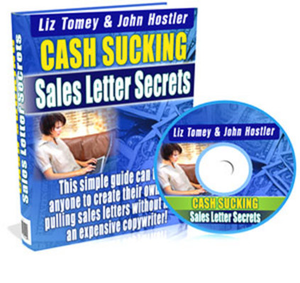 Product picture Cash Sucking Sales Letter Secrets MRR Ebook
