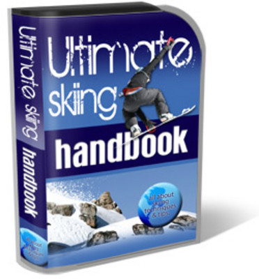 Product picture Skiing Mini site Graphics Template Plr Pack