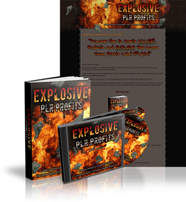 Product picture Explosive PLR Profits MRR - eBook and Audio