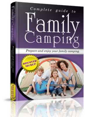 Product picture Family Camping Website Template Plr Pack