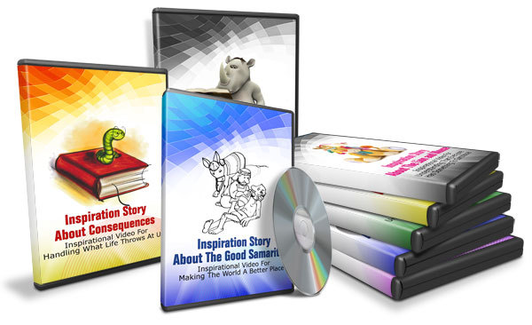 Product picture Inspirational Stories Video Series with MRR