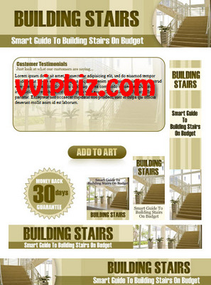Product picture Building Stairs PLR Website Templates Pack