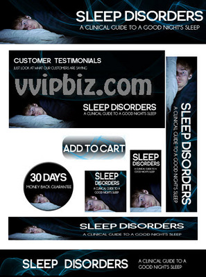 Product picture Sleep Disorders Minisite Graphics Plr Pack