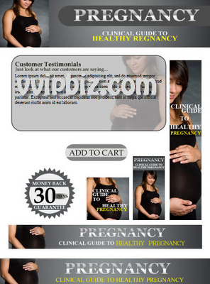 Product picture Pregnancy PLR Website Templates Pack