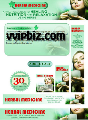 Product picture Herbal Medicine Minisite Graphics Plr Pack