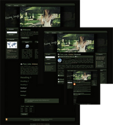 Product picture Summer Rain Theme Templates (MRR)