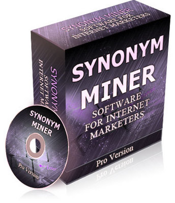 Product picture Synonym Miner Pro Version With Resell Rights