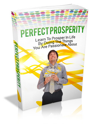 Product picture Perfect Prosperity MRR Ebook
