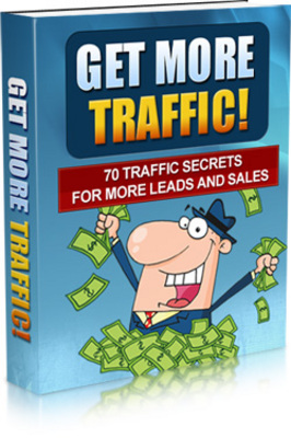 Product picture Get More Traffic MRR Ebook - Giveaway Rights! 