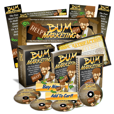 Product picture Bum Marketing Minisite Web Template MRR