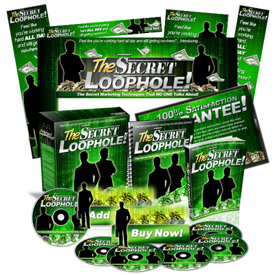 Product picture Secret Loophole Mini Site Web Template MRR