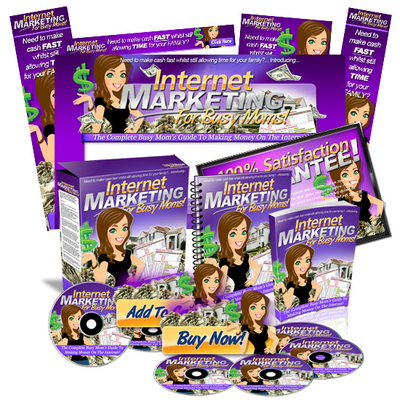 Product picture Internet Marketing For Busy Moms Mini Site Web Template MRR