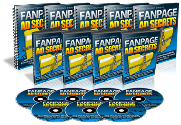 Product picture Fanpage Ad Secrets - Facebook Marketing PLR Videos Ebook