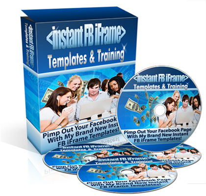Product picture Instant FB iFrame Template & Training Package 