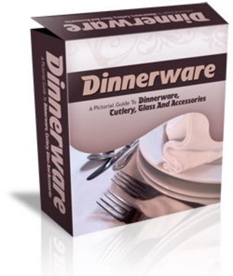 Product picture Dinnerware Website Templates PLR Pack