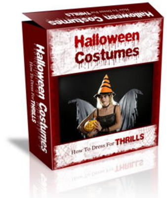Product picture Halloween Costumes Website Templates PLR Pack
