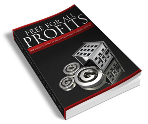 Product picture Public Domain - Free For All Profits PLR Ebook