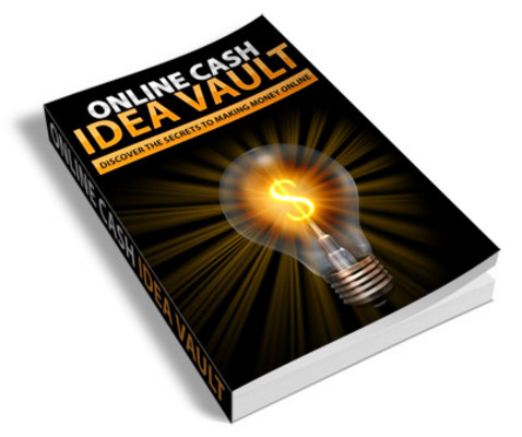 Product picture Online Cash Idea Vault PLR Ebook