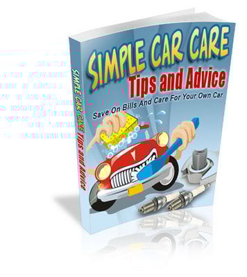 Product picture Simple Car Care Tips And Advice MRR & Giveaway Rights