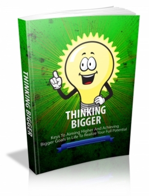 Product picture Thinking Bigger MRR Ebook & Giveaway Report