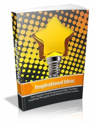 Product picture Inspirational Ideas MRR Ebook & Giveaway Report