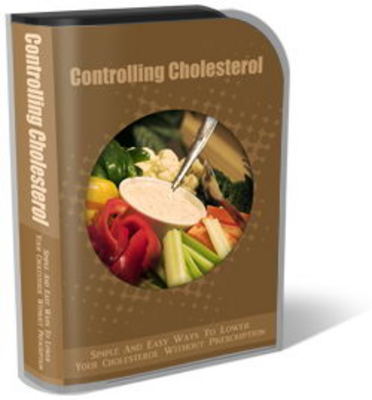 Product picture Controlling Cholesterol Website Template Plr Pack
