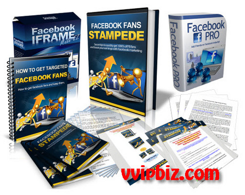 Product picture Facebook Fans Stampede MRR eBook and Audio + Bonus