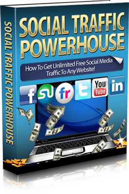 Product picture Social Traffic Powerhouse MRR Ebook with Giveaway Rights