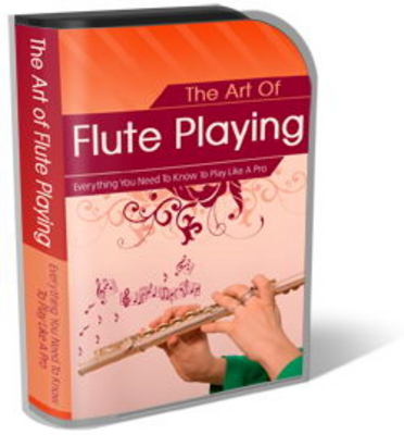Product picture Flute Playing Website Template Plr Pack