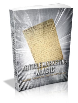 Product picture Article Marketing Magic - More Traffic With Articles MRR Ebook