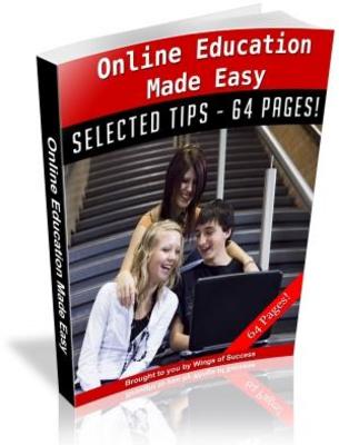 Product picture Guide to Online Education Degrees MRR Ebook with Giveaway Rights
