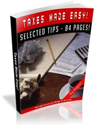 Product picture Save Money Reduce Taxes MRR Ebook with Giveaway Rights