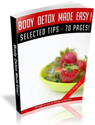 Product picture Natural Body Detox Made Easy MRR Ebook with Giveaway Rights