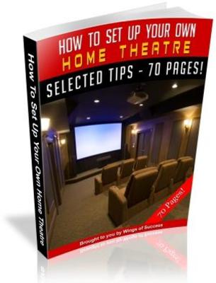 Product picture How To Set Up Your Own Home Theater Systems MRR Ebook