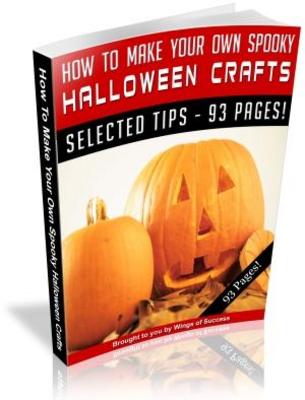 Product picture How To Make Your Own Spooky Halloween Crafts MRR Ebook