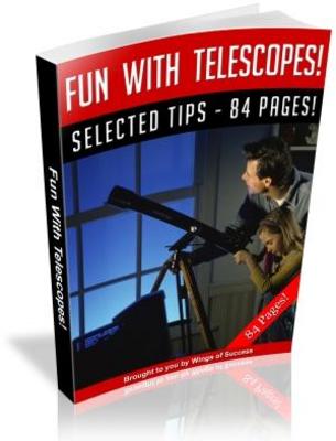 Product picture Fun With Telescopes MRR Ebook with Giveaway Rights