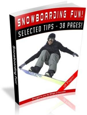 Product picture Snowboarding For Beginners MRR Ebook with Giveaway Rights