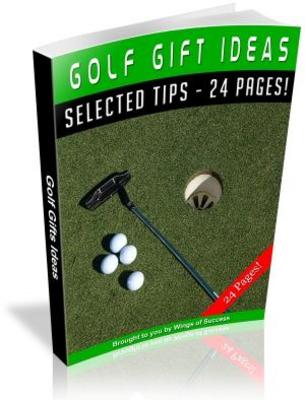 Product picture Gifts for Golfers - Golf Gift Ideas MRR Ebook