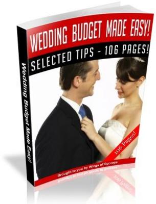 Product picture How to Plan a Wedding on a Budget MRR Ebook