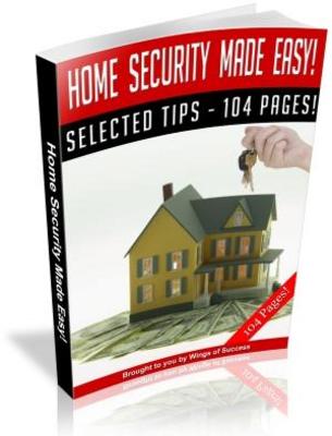 Product picture Safe at Home Security Guide MRR Ebook with Giveaway Rights